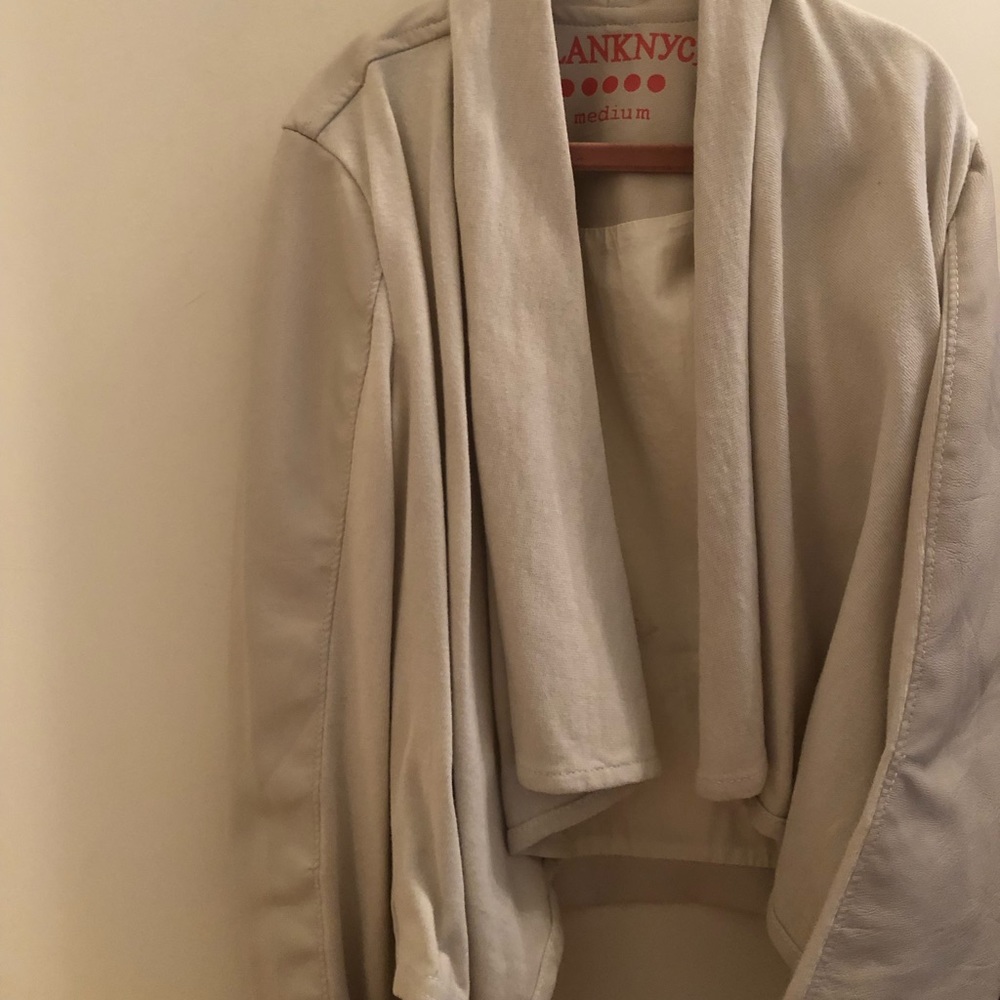 Blank NYC beige cardigan